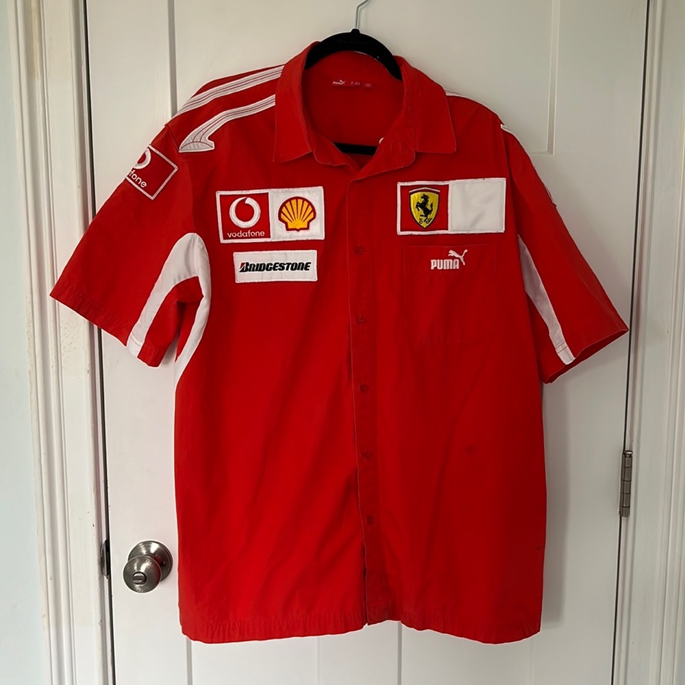 Scuderia Ferrari Button Down